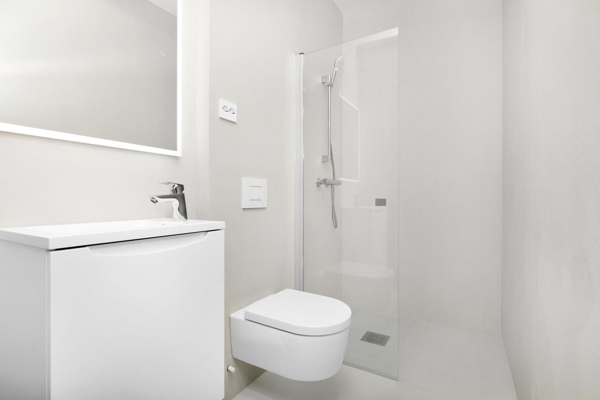 Central Guest House - Bedroom With En Suite Bathroom Stavanger Chambre photo
