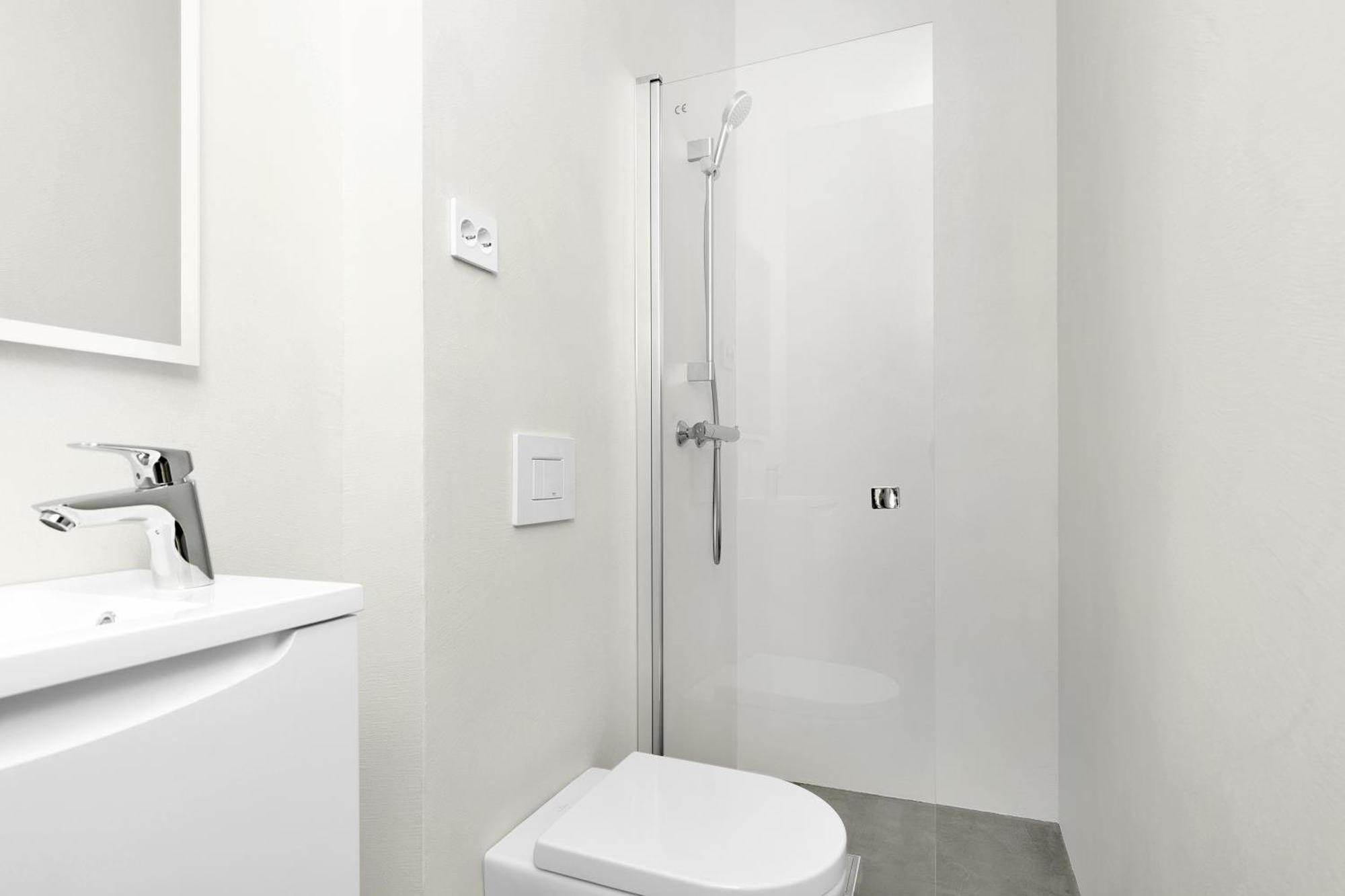Central Guest House - Bedroom With En Suite Bathroom Stavanger Chambre photo
